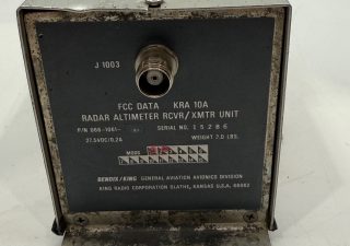 KRA 10A RAD ALT TRANSCEIVER | Aveng Aero