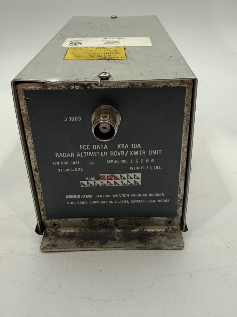 KRA 10A RAD ALT TRANSCEIVER | Aveng Aero