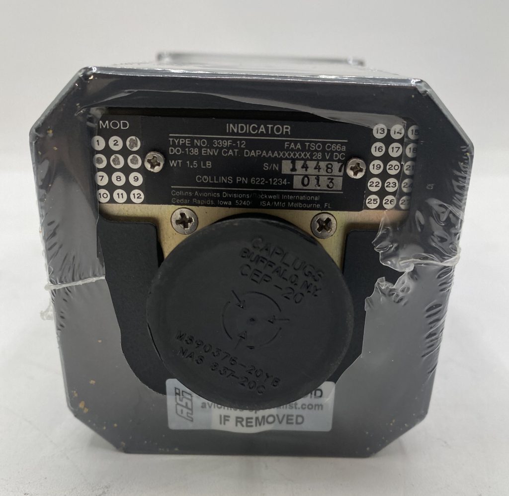 COLLINS DME INDICATOR 339F12 | Aveng Aero