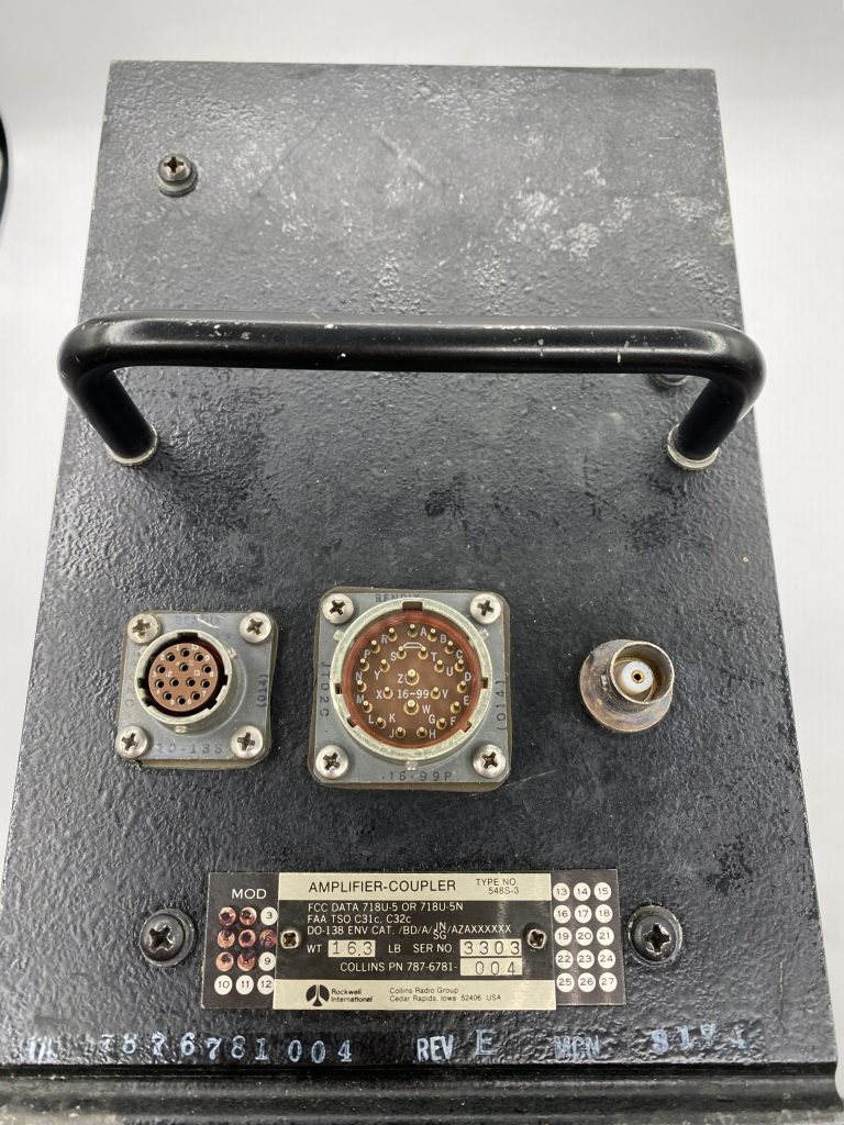 COLLINS AMPLIFIER COUPLER | Aveng Aero