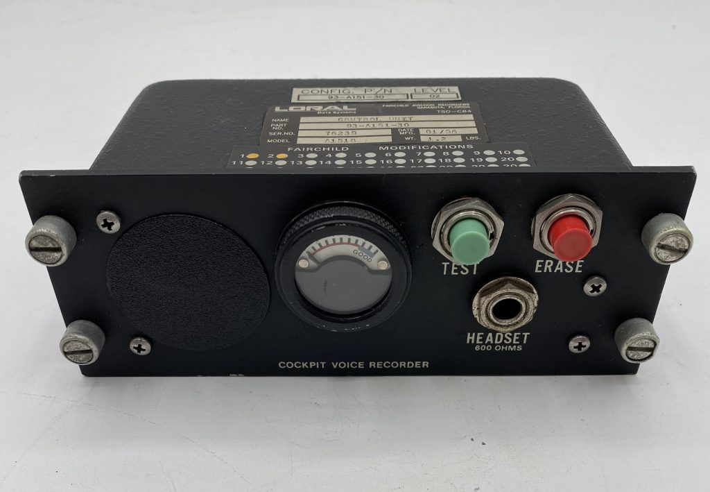 FAIRCHILD CVR CONTROL UNIT | Aveng Aero